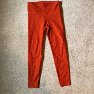 Joy lab orange heathered leggings